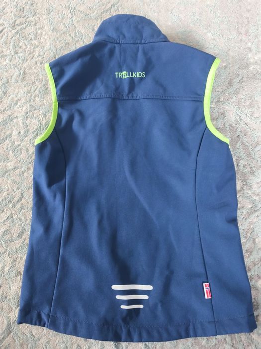 Kamizelka softshell Trollkids 128. Stan bdb.
