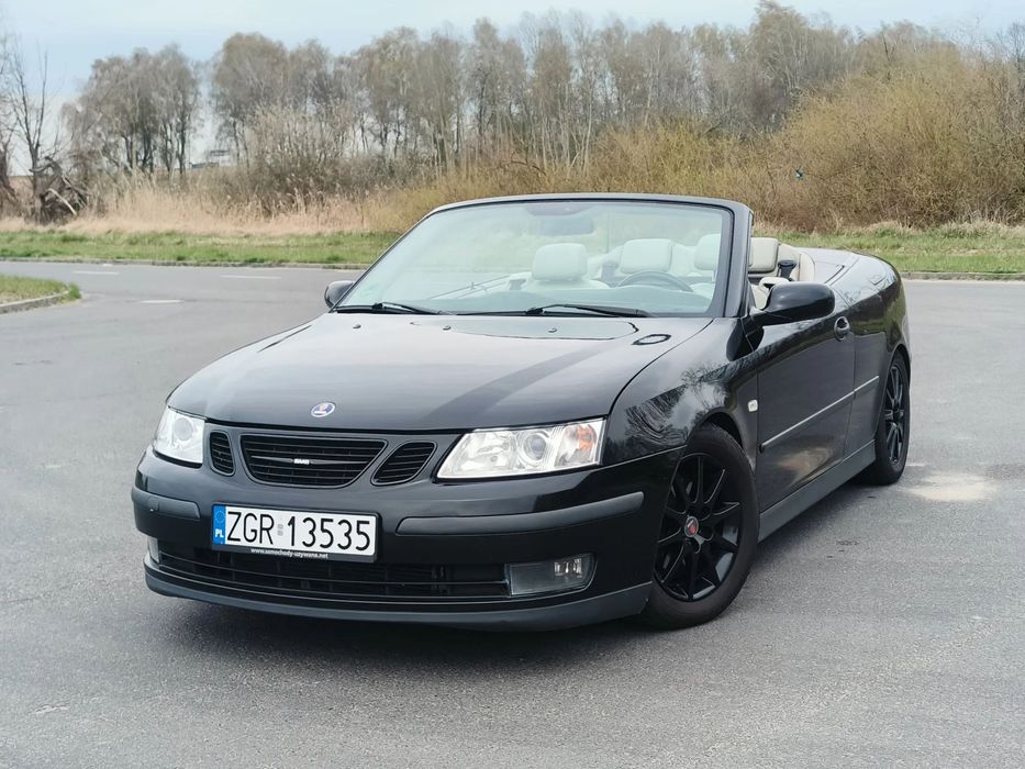 Saab 9-3 cabrio ! 2.0 Turbo ! skóra ! zar. w PL ! ŁADNY !