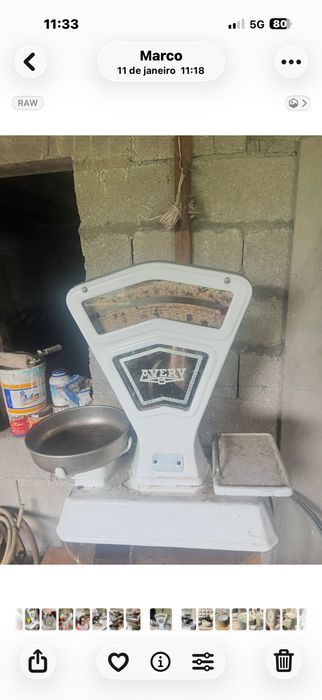 Balança antiga em muito bom estado