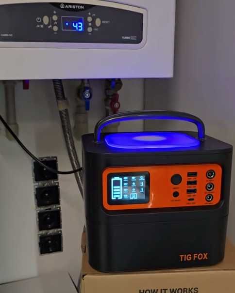 ЗАРЯДНА СТАНЦІЯ Повербанк портативная станция мобильная Fox для котла