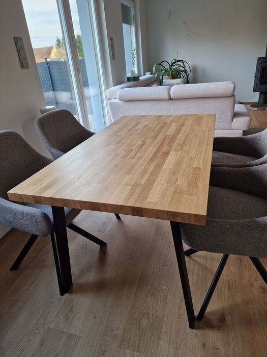 Nowy stół dębowy 80x140