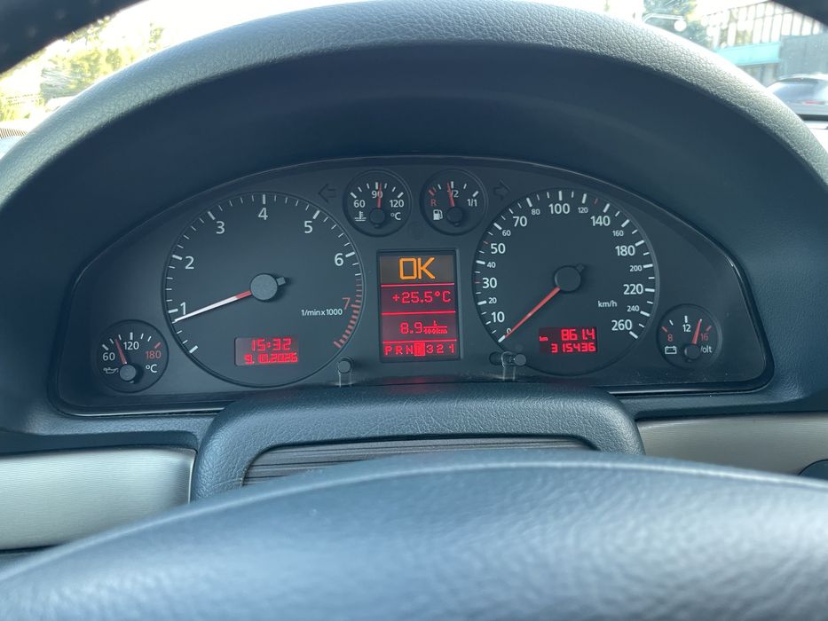 AUDI A4 1.8 Автомат Газ/Бензин