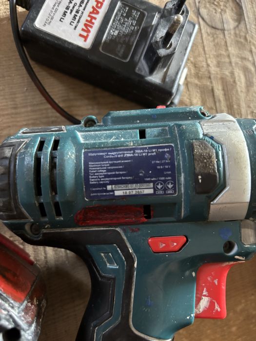 Продам шороповерти Зеніт США18 Li все як на фото працює