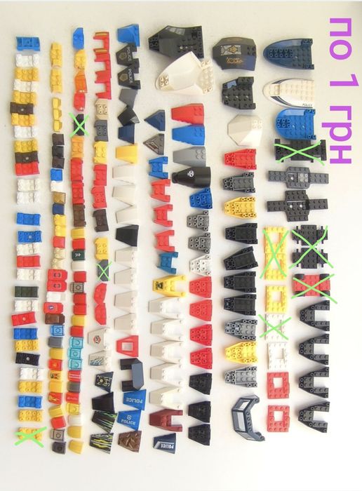 Детали транспорт Лего аналог по 1 грн