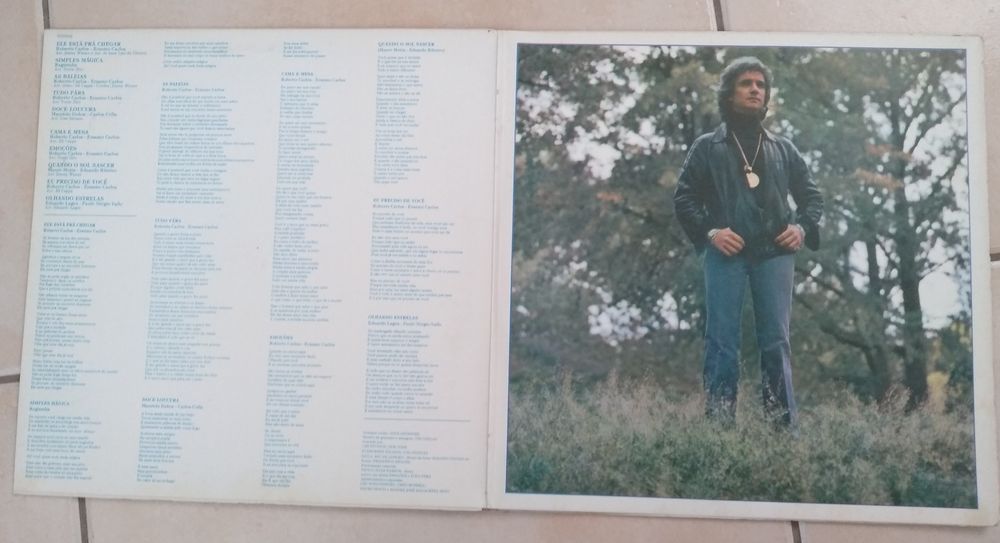 LP do cantor Brasileiro Roberto Carlos