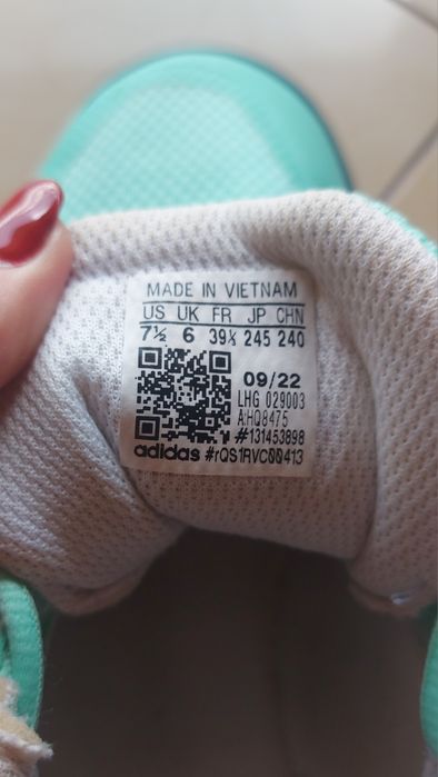 Buty sportowe Adidas gamecourt 2.0 miętowe