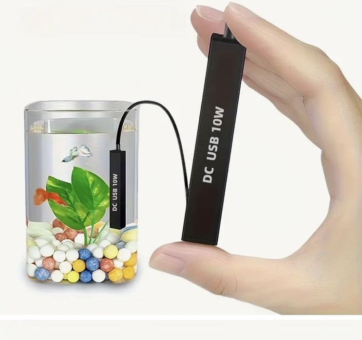 Акваріумний міні-обігрівач 5,10,15 Вт