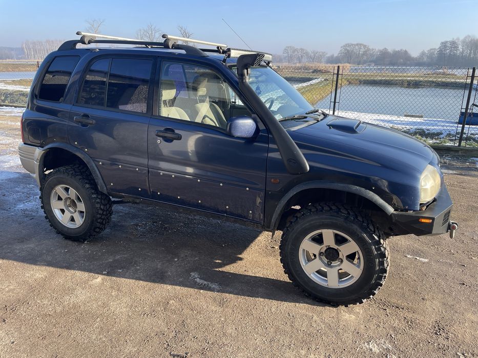 Suzuki Grand Vitara 1 Off-road lift stalowy most opony terenowe