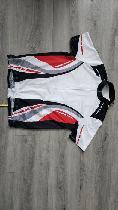 Koszulka rowerowa #2 biała XL