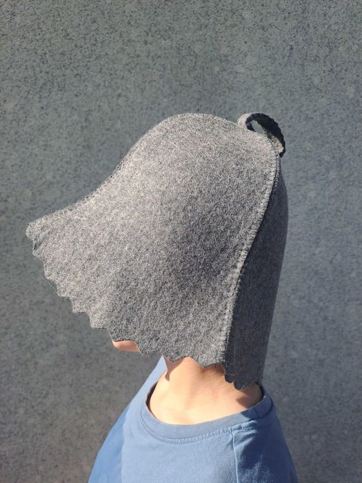 filcowa czapka do sauny