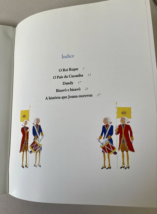 Livro - O rei Rique e outras histórias