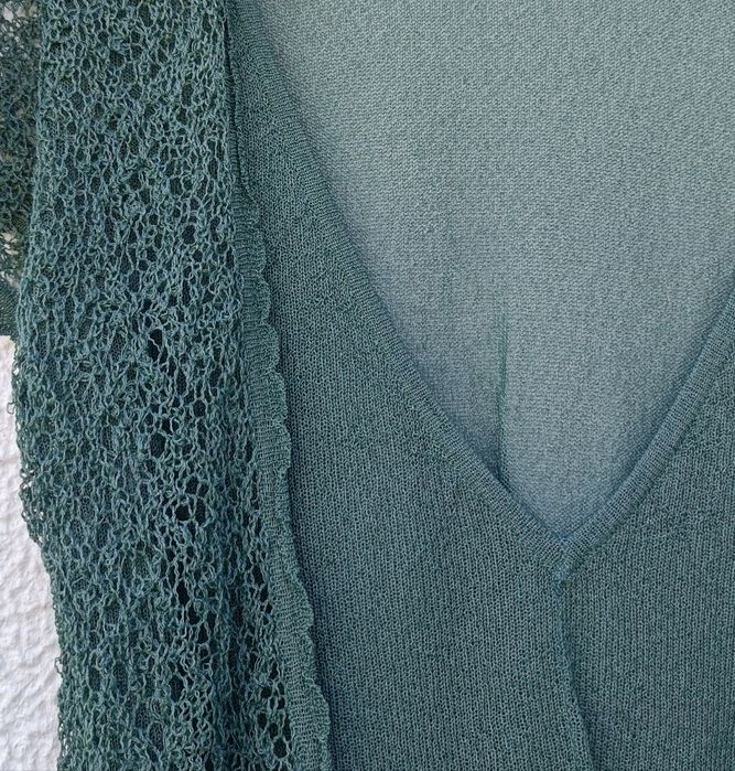 Top malha Lurex Zara