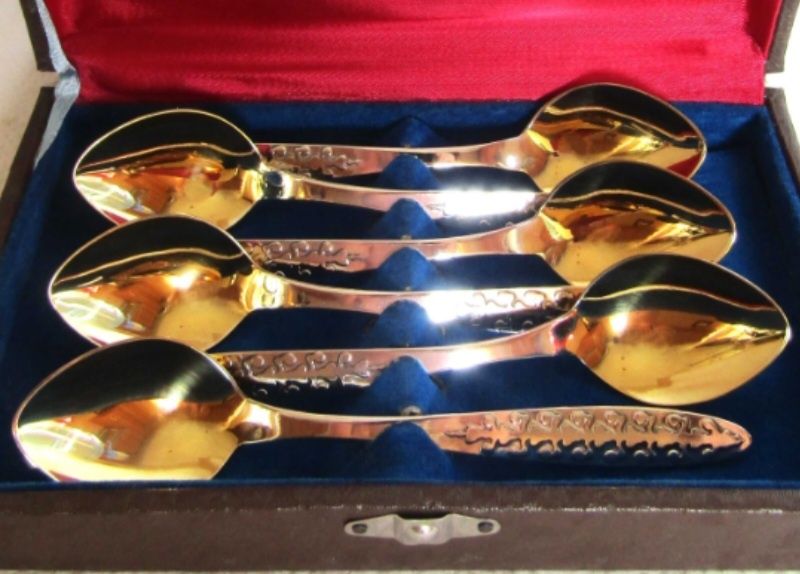 Чайные серебряные ложки *875 срібні 916 пробы чайні