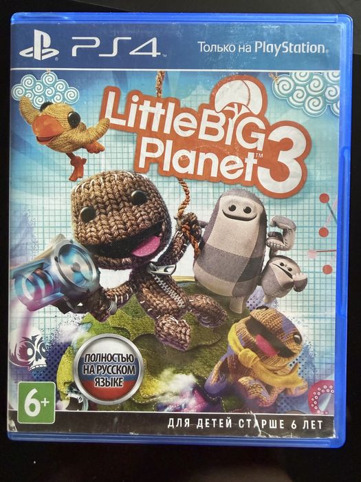 Диск для ps4 ps5 little big planet 3