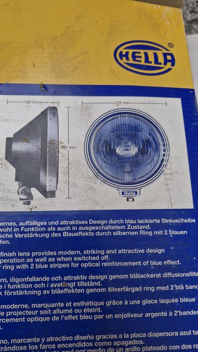 Halogen hella rally 3000 comet
