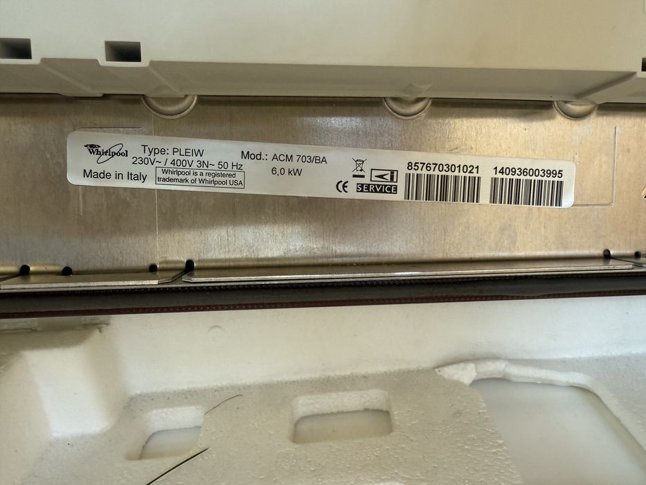 Płyta indukcyjna Whirlpool CPSN 3000-C
