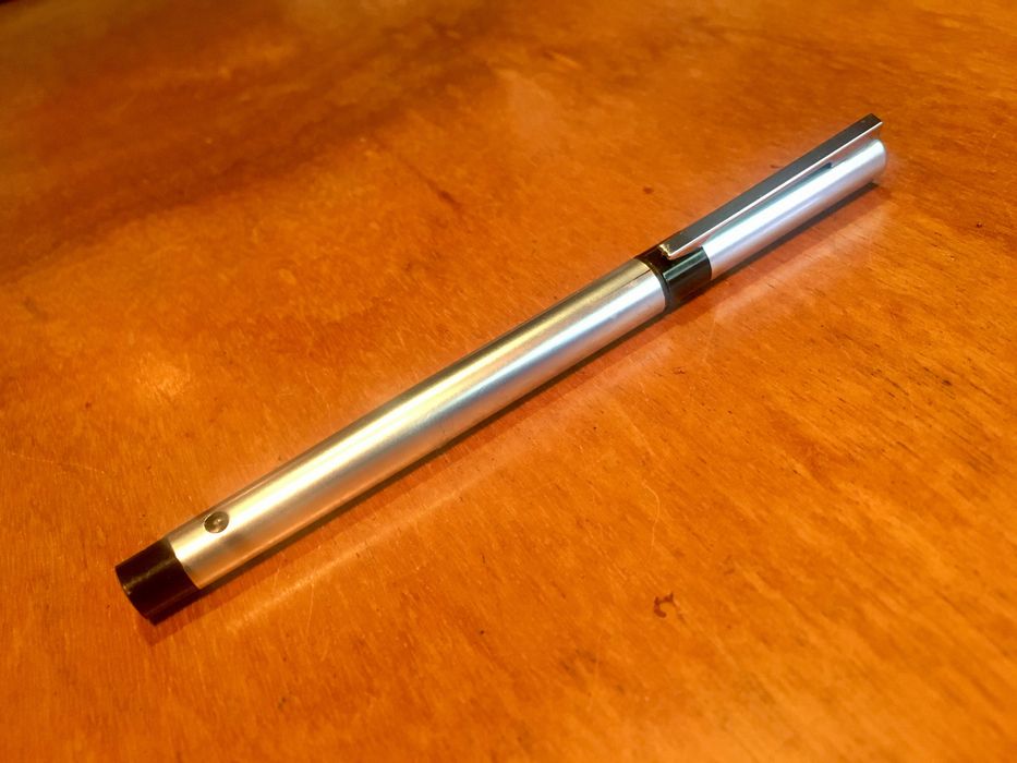 WATERMAN - roller point metal - anos 80 - bom estado