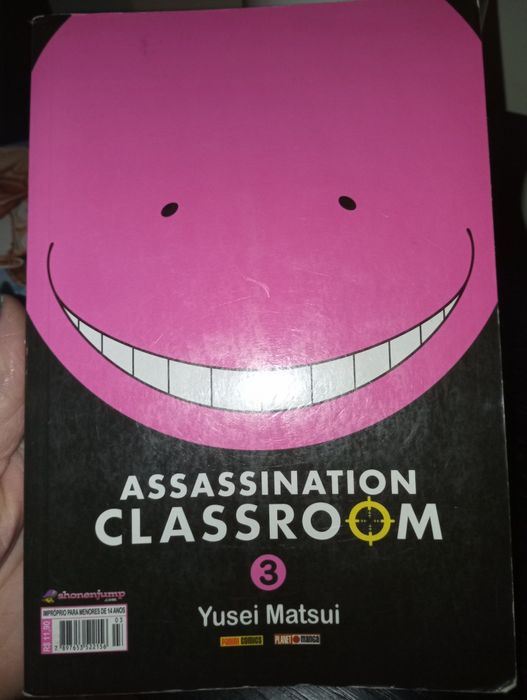Mangá Assassination Classroom 3