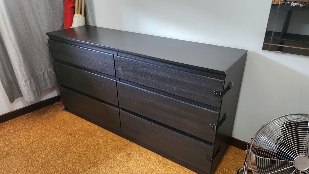 Comoda/Móvel  KULLEN IKEA 6 gavetas