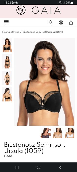 Biustonosz Ursula GAIA nowy