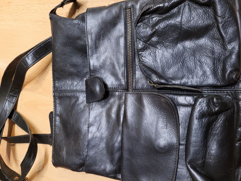 Torebka skórzana listonoszka