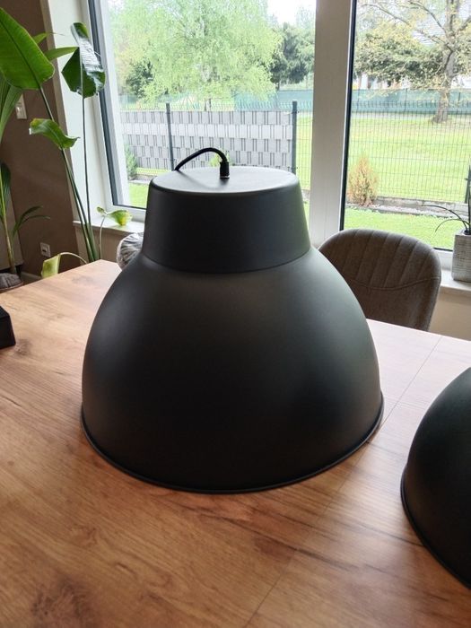 Zestaw lamp sufitowych, metalowych