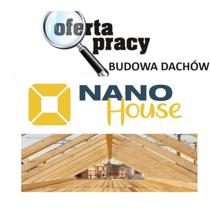 Praca-MAJSTER/PROWADZĄCY- budowa DACHU- cieśla/dekarz