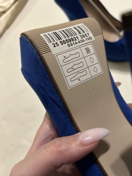 Туфлі на підборах, нові