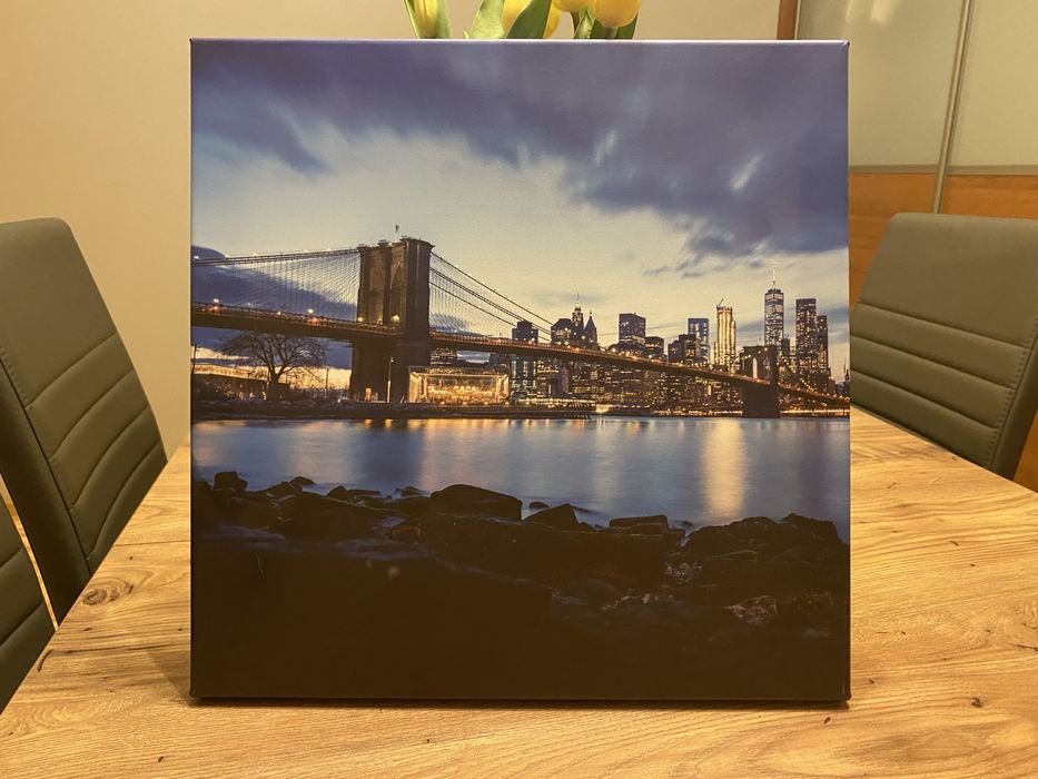 Obraz na płótnie Widok Na Nowy Jork 40x40