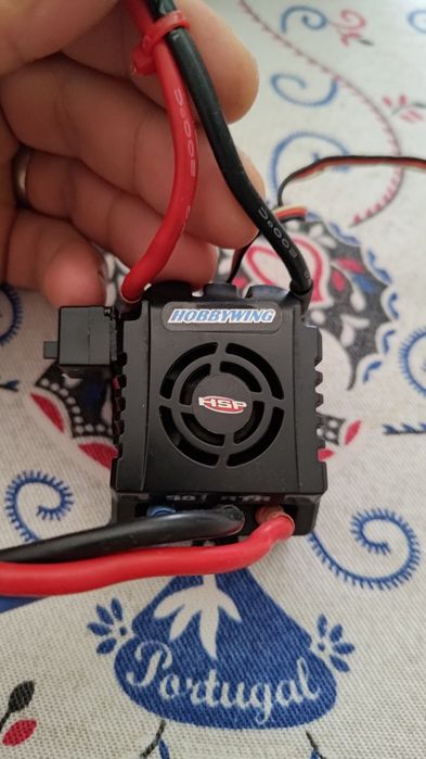 Motor e esc para carro rc