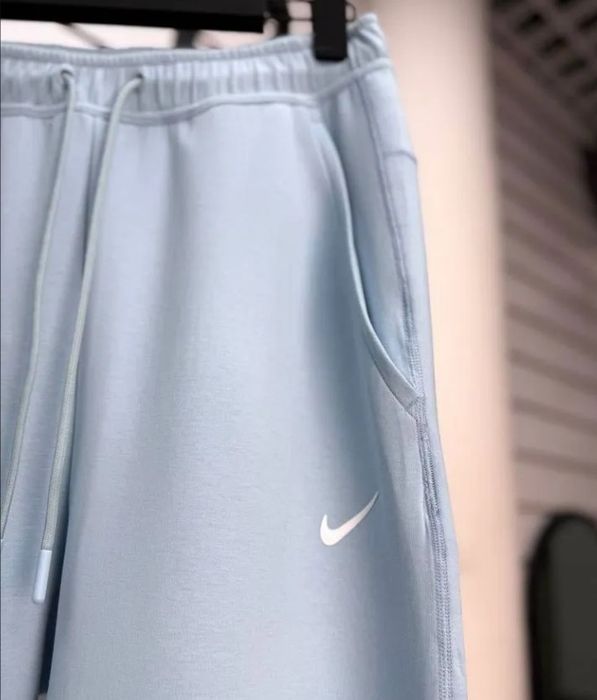 Nike x Nocta tech Fleece, спротивні штани, унісекс голубі, найк нокта