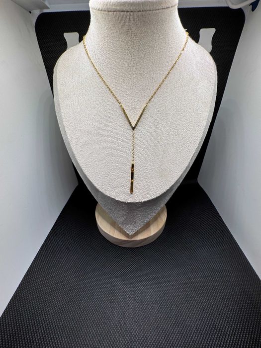 Naszyjnik i Kolczyki ze Stali chirurgicznej, Hipoalergiczne.