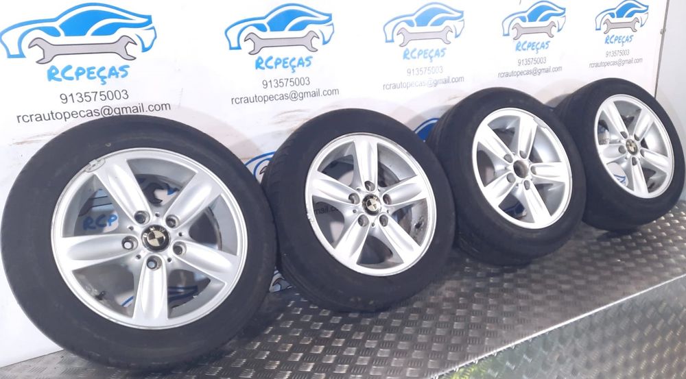 Conjunto Jantes 16 Originais BMW 7J ET44 5X120 6775619