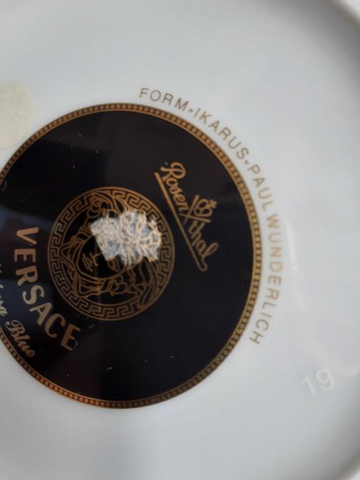 Dzbanek do herbaty versace medusa blue.