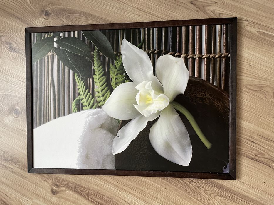 Obraz ręcznik kwiat