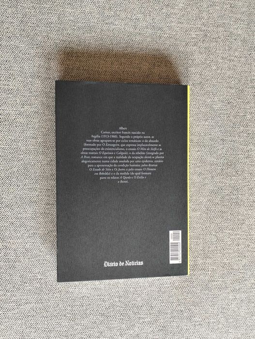 Livro "A peste" de Albert Camus