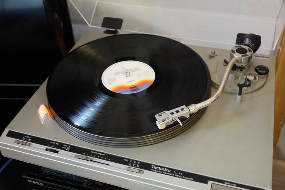 Gramofon Technics SL B 3 z nową wkładką,nowa pokrywa!