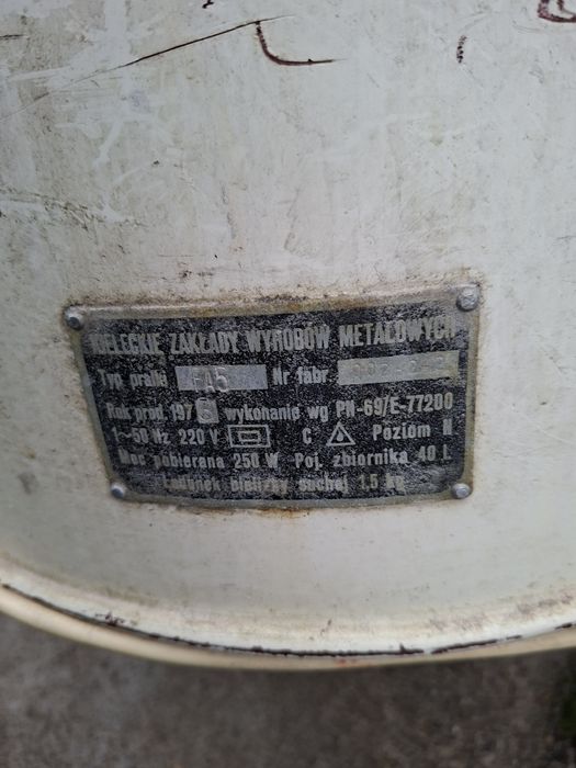 Pralka FRANIA z wyzymaczką PRL