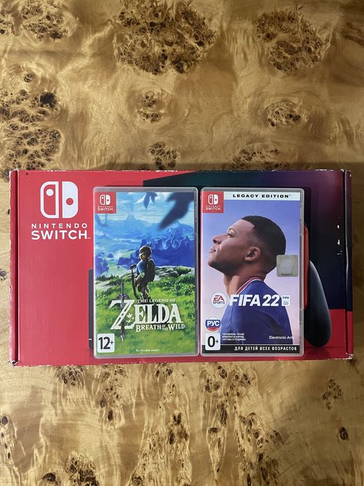 Nintendo switch (полный комплект, подробно в описании)