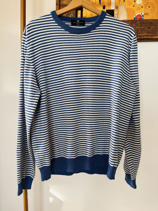 Sweterek w Paski Blue Harbour, Idealny na Jesień/Zimę! L 40