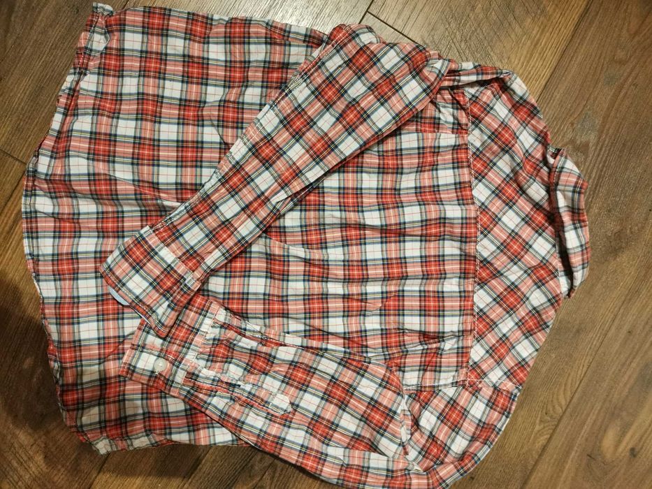 Koszula krata 128 h&m
