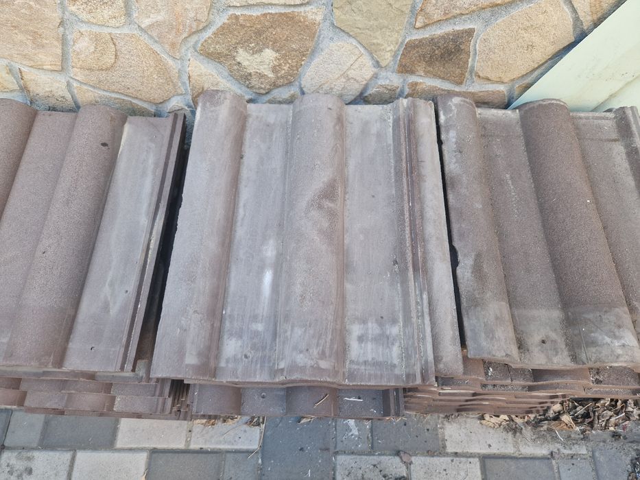 Полимерпесчаная черепица  бу