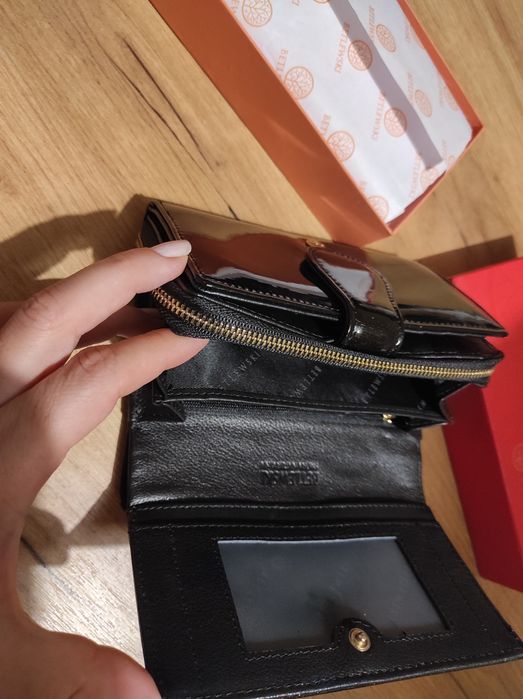 portfel damski skóra naturalna Betlewski