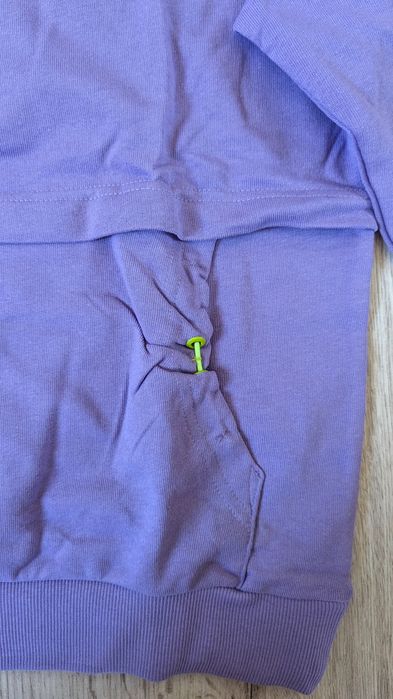Nowa bluza dziewczęca fioletowa Coccodrillo 134