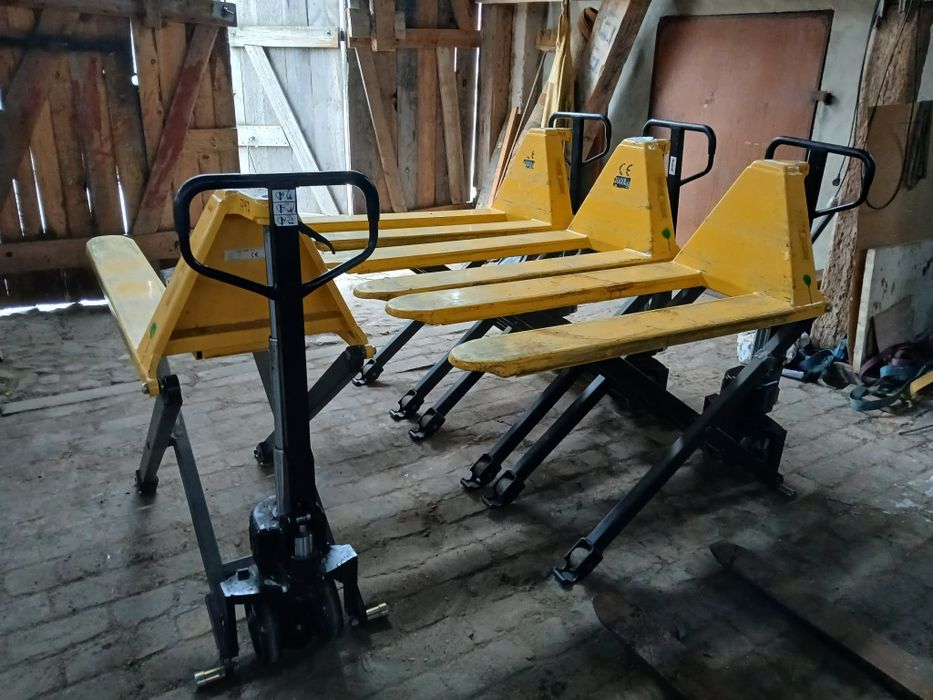 Wózki paletowe nożycowe