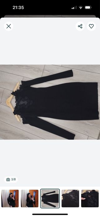 Жіноче плаття чорне