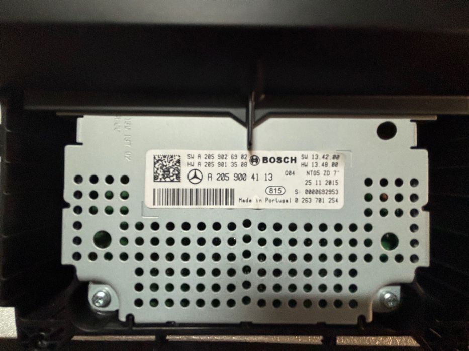 Display NTG5 para Mercedes w205