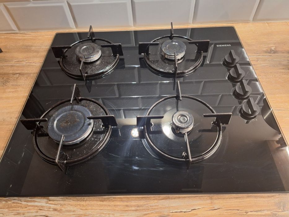 Płyta gazowa szklana Siemens do zabudowy 52x59 cm Stan bdb