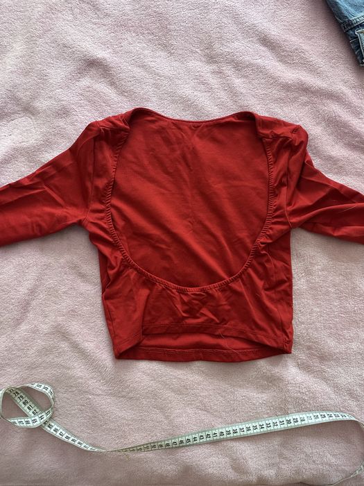 Лонг з відкритою спинкою Bershka s
