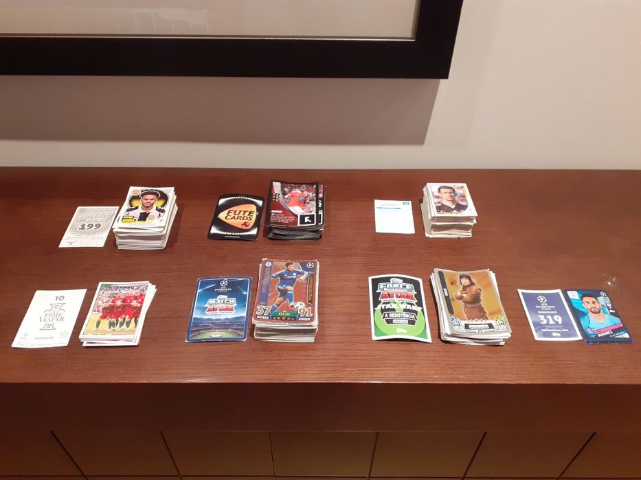 Cromos e Cartas de colecções várias